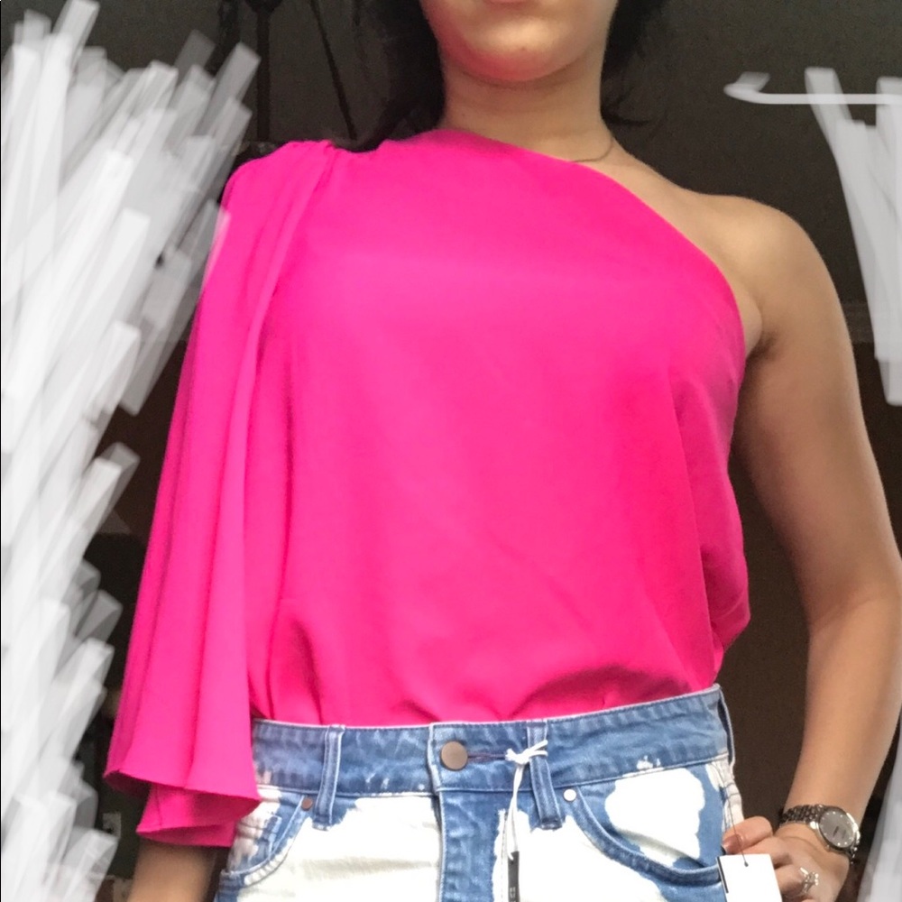 NWT Pink blouse size S